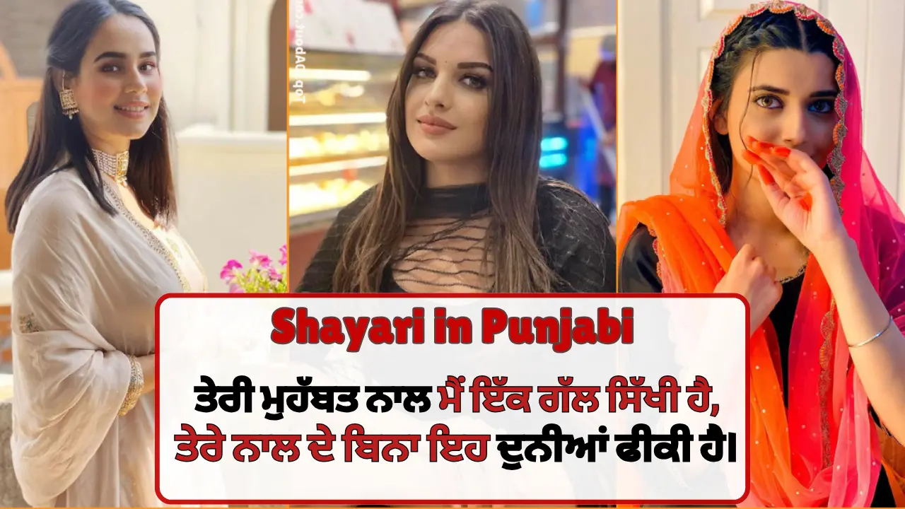 Shayari in Punjabi
